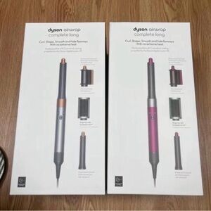 Dyson Airwrap Complete Long in Black and Pink